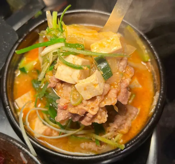 차돌 된장찌개 Beef Brisket Soybean Paste Stew — 식사 · 김숙성 홍대점 홍대 맛집 Korean BBQ menu