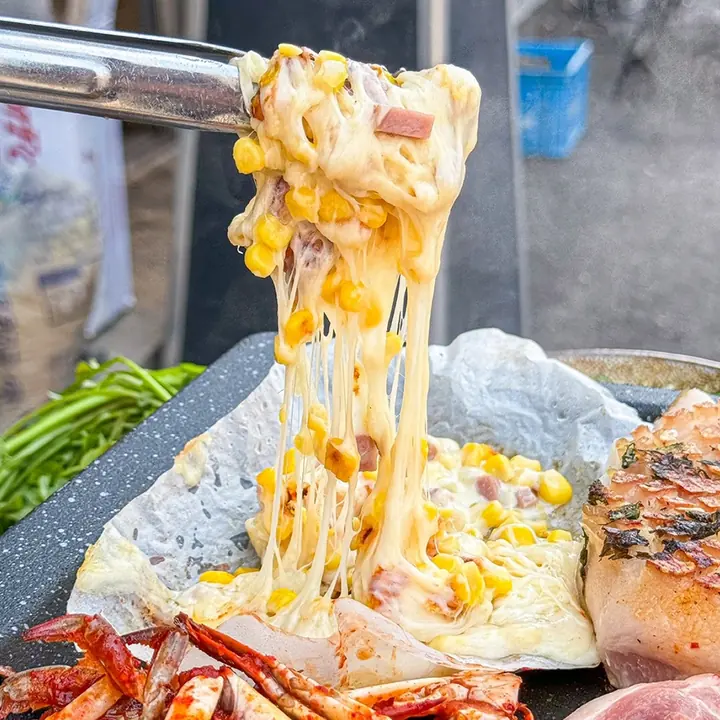와 진짜 고소한 콘치즈 Corn Cheese — 사이드 & 추가 · 김숙성 홍대점 홍대 맛집 Korean BBQ menu